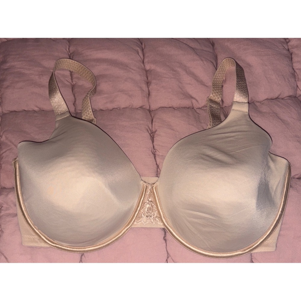 Vanity Fair 76380 Full Coverage Underwire Bra Nude Beige 38DDD